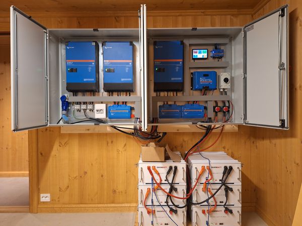 Hovedbilde Nødstrømsystem Proff 3-Fas 400V 7800W Ferdigbygd Skap