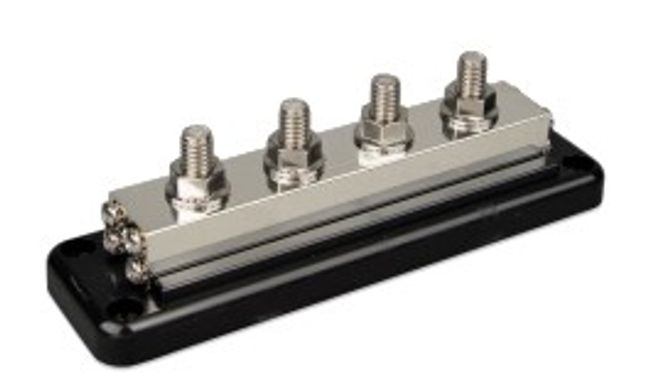Hovedbilde Victron Busbar 600A 4P M10 + Deksel