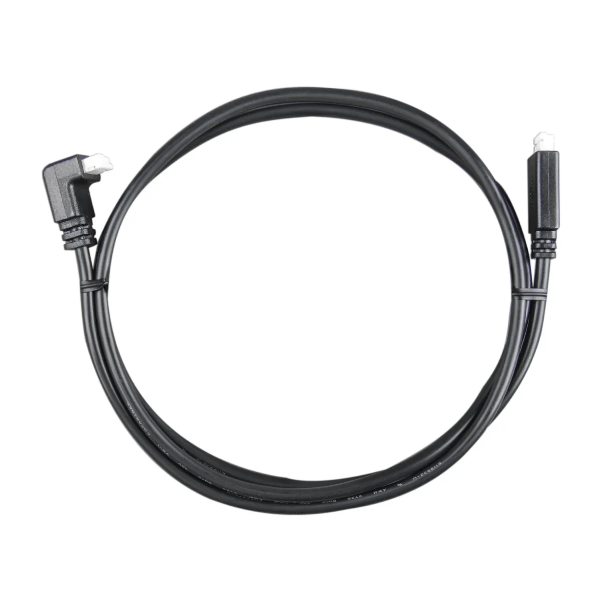 Victron  VE Direct kabel 1,8mtr m/ vinkel (90` kontakt i en ende)