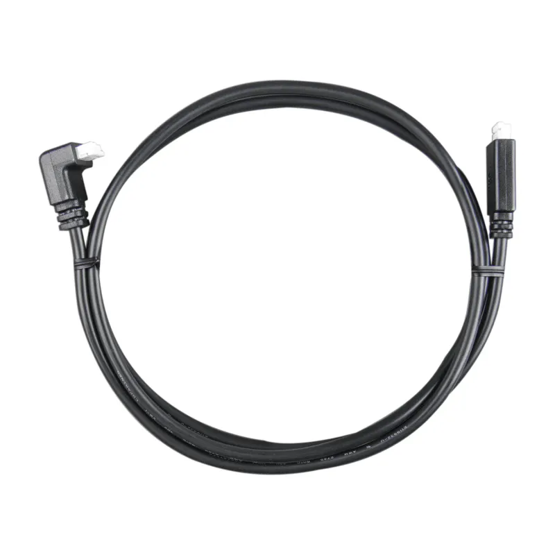 Victron  VE Direct kabel 1,8mtr m/ vinkel (90` kontakt i en ende)