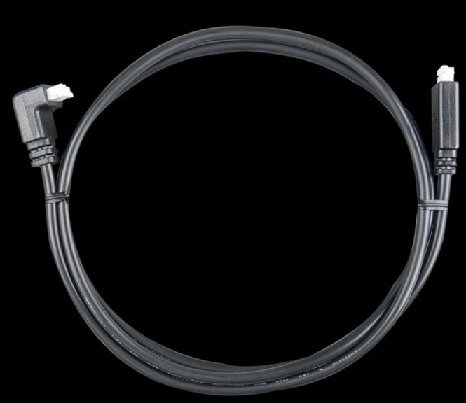 Hovedbilde Victron VE Direct kabel 10mtr m/ vinkel (90` kontakt i en ...
