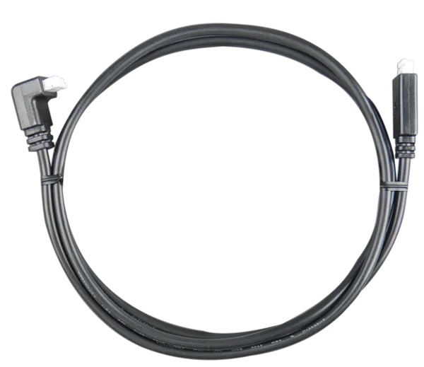 Hovedbilde Victron VE Direct kabel 10mtr m/ vinkel (90` kontakt i en ...