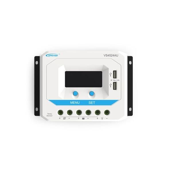 Hovedbilde Solcelleregulator EP Solar 10A 12V/24V