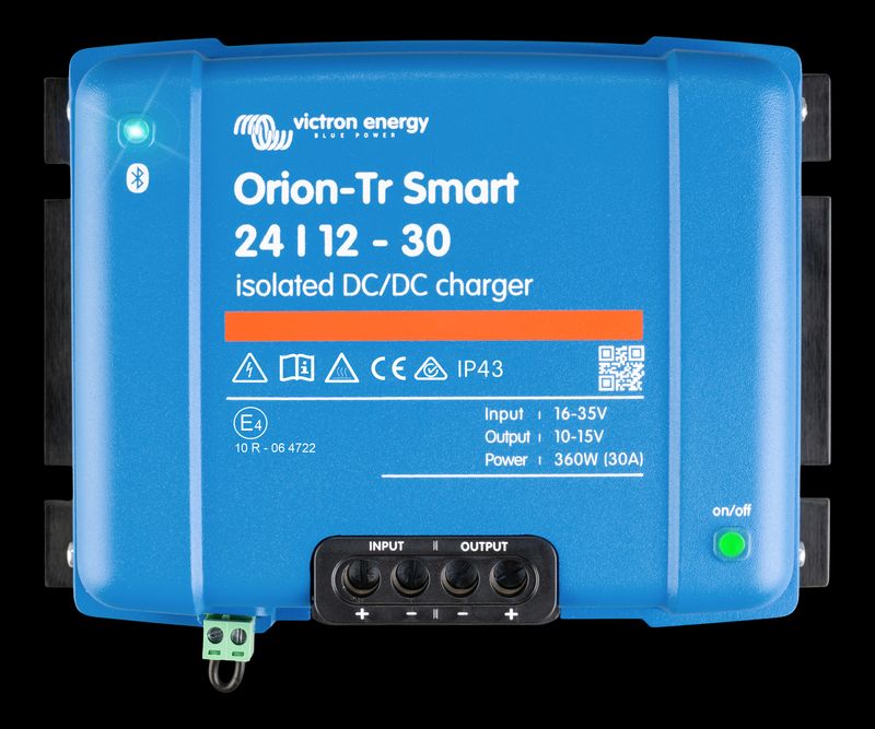 Victron Orion TR Smart DC-DC Lader 24>12V 30A (Galvanisk isolert)